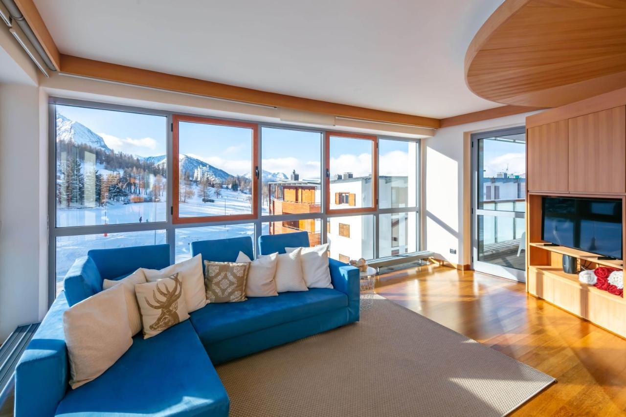 Terrazza Su Sestriere Lux Daire Dış mekan fotoğraf